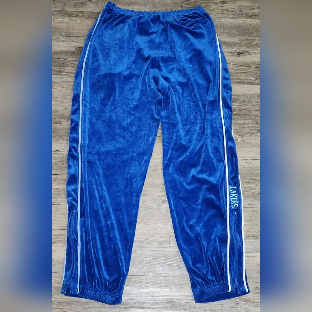 Vintage Hardwood Classics Los Angeles Lakers basketball baggy Sweatpants Large‎